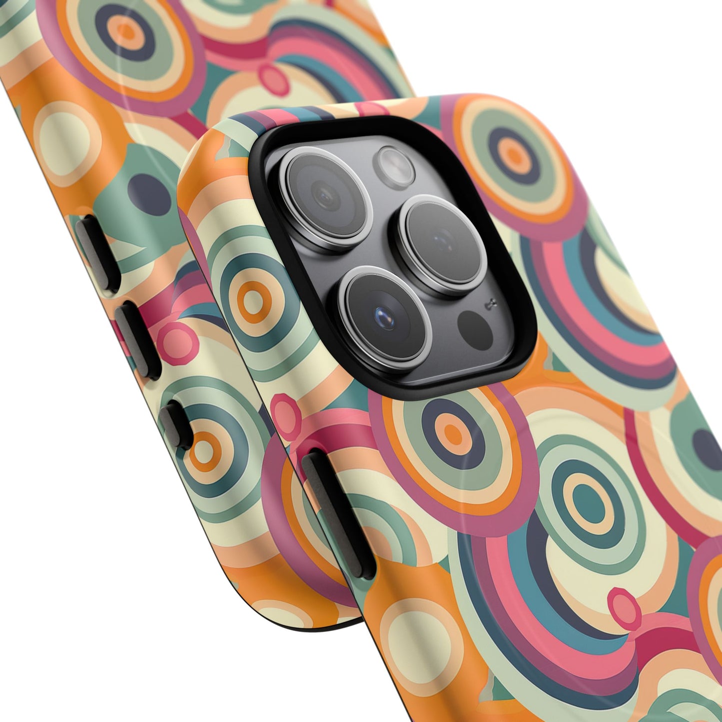 Retro Ripple Tough Magnetic Phone Case
