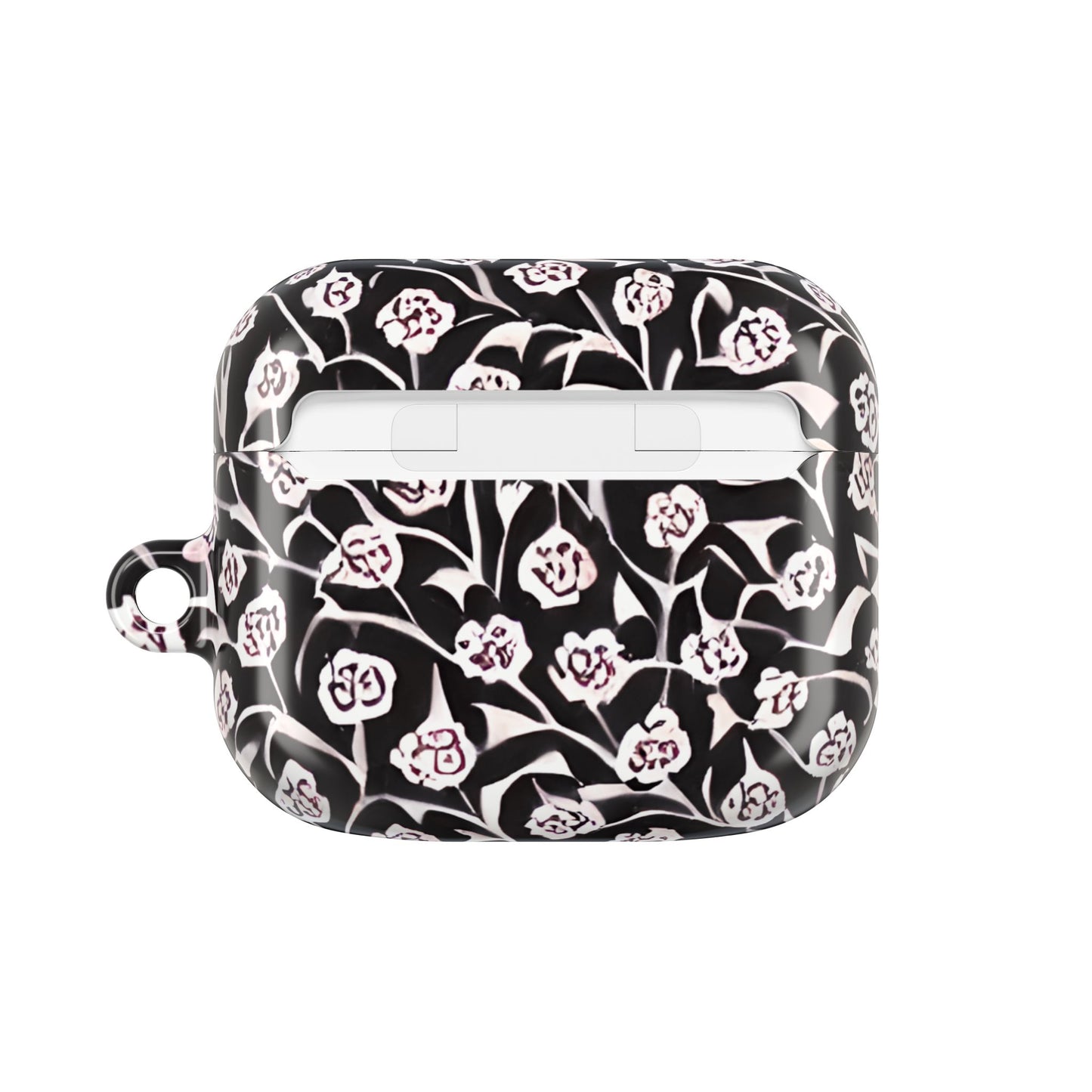 Abstract Black & White Floral AirPod Cases