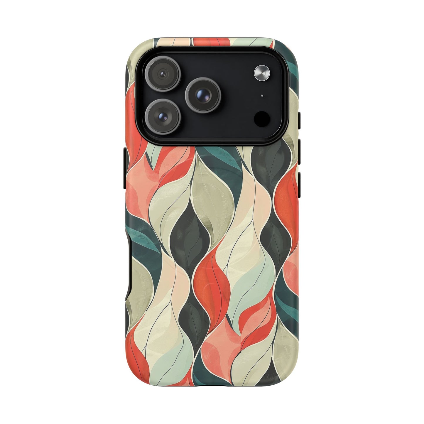 Soft Swirl Floral Tough Magnetic Case