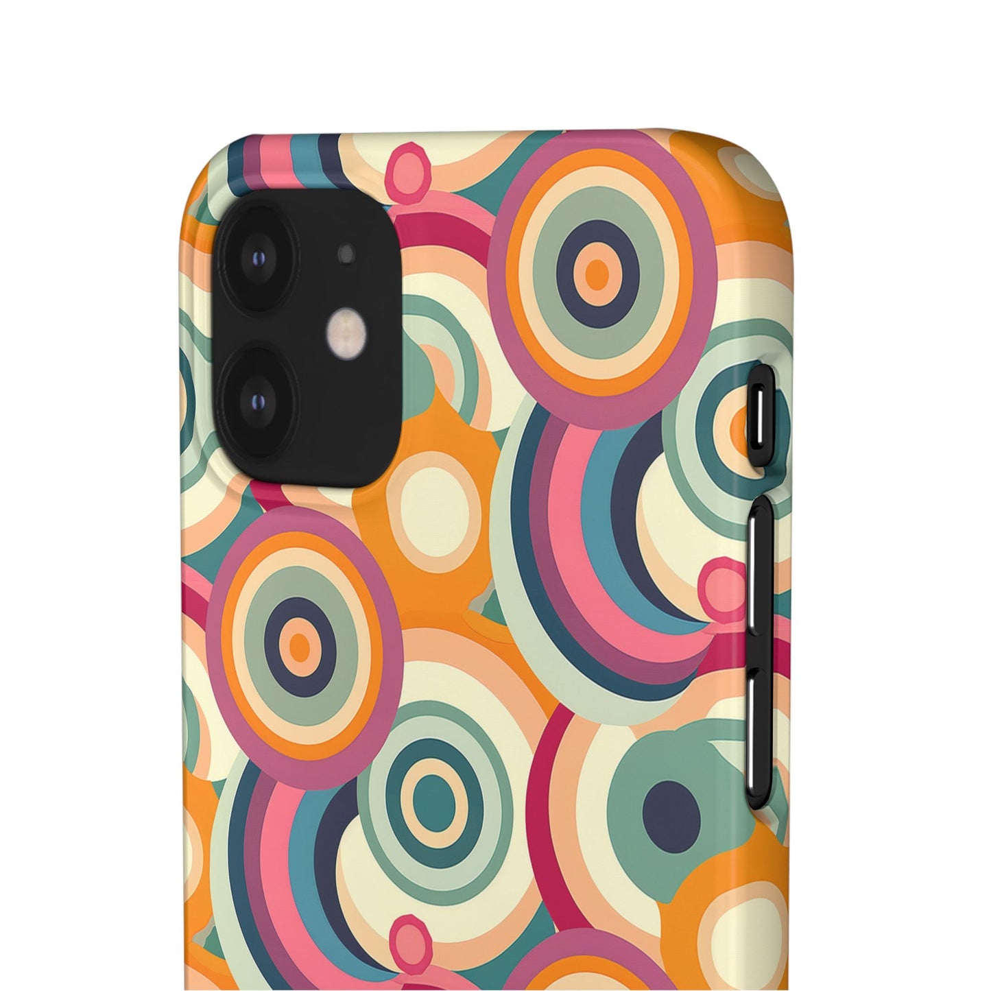 Retro Ripple Snap Case