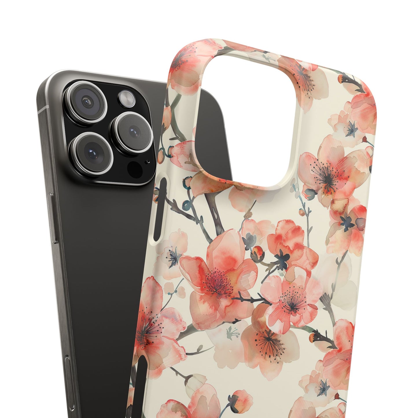 Cherry Veil Phone Snap Case