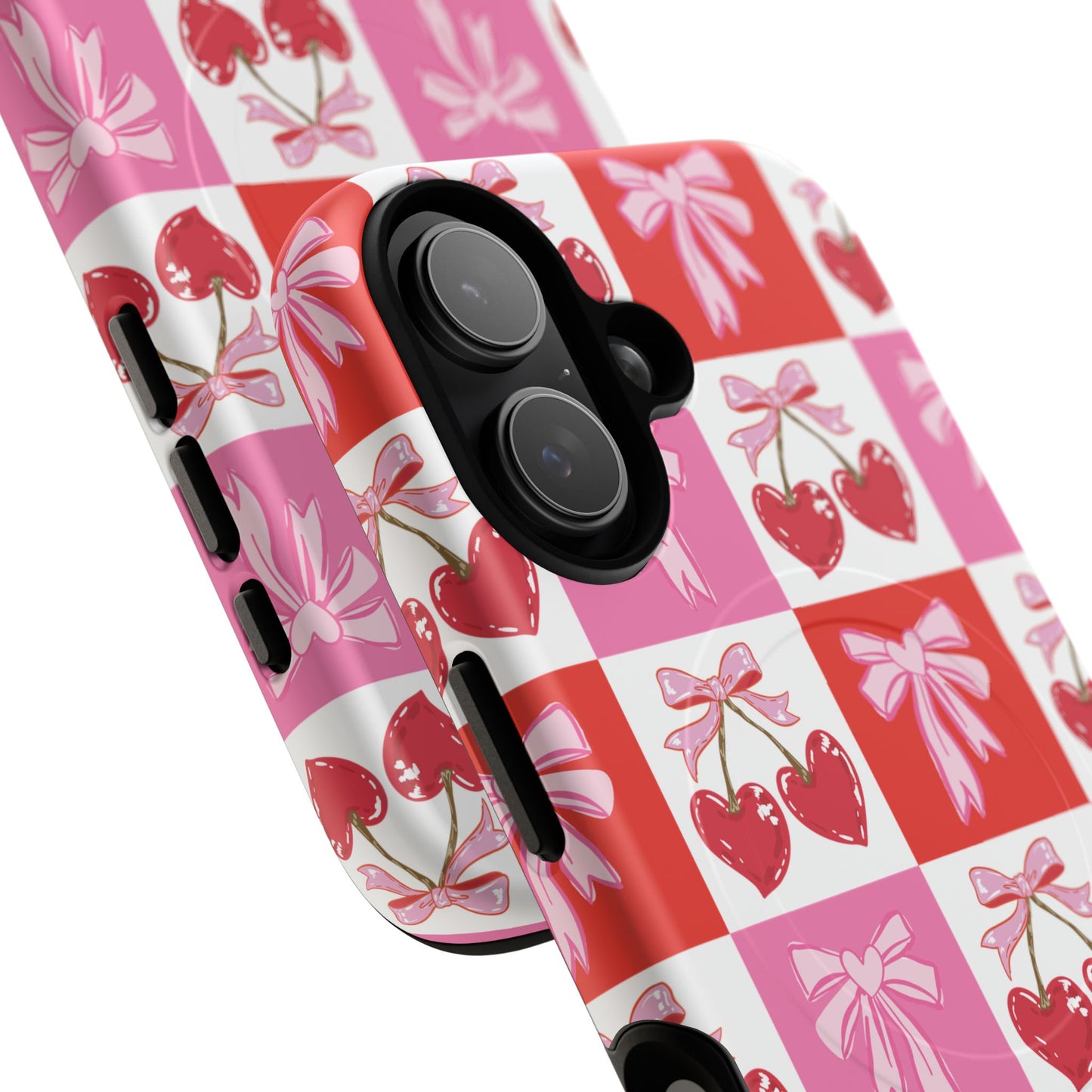 Sweet Pink Coquette Tough Magnetic Phone Case