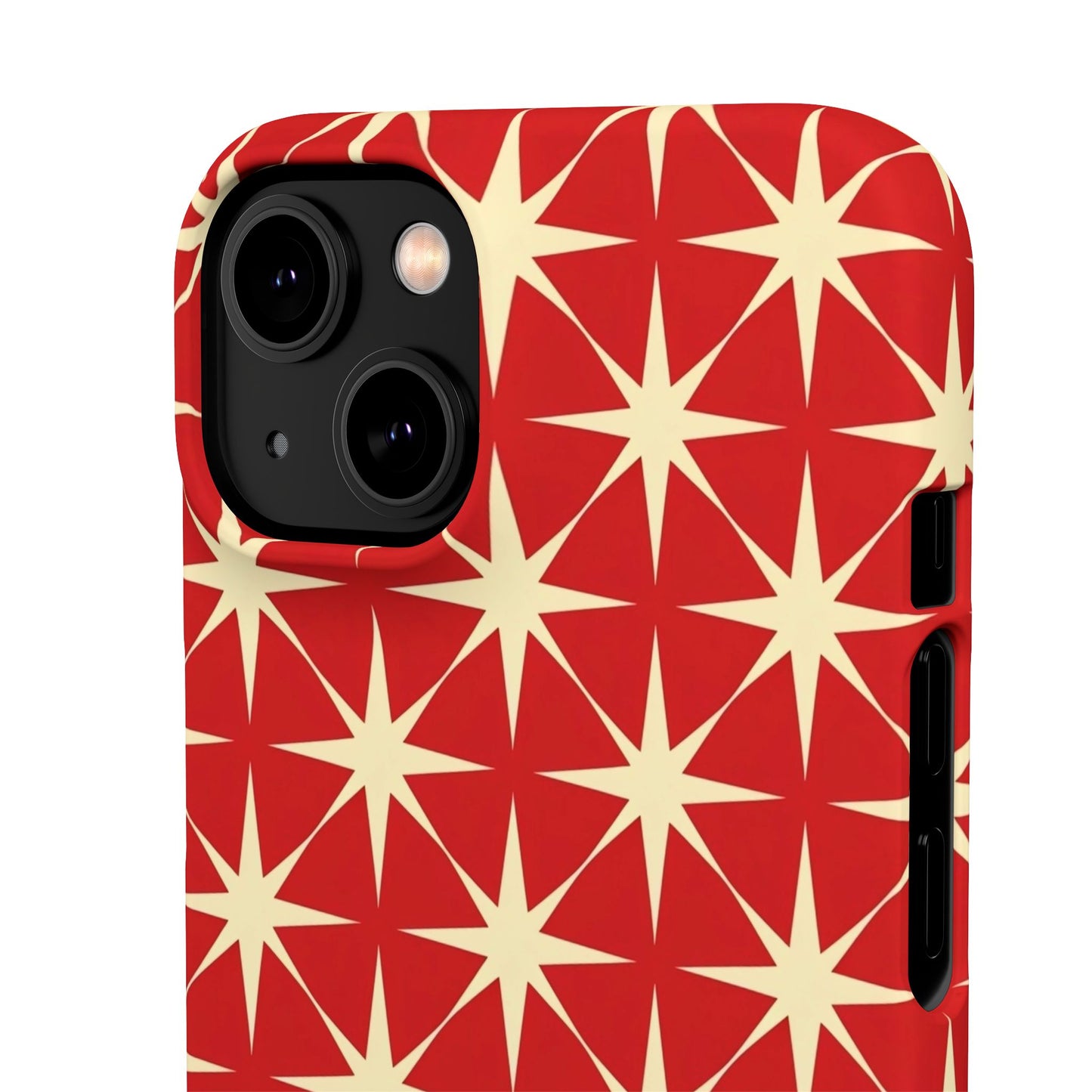 Crimson Star Phone Snap Case