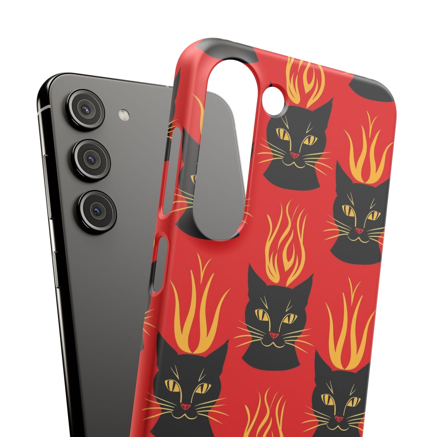 Devil Kitty Phone Snap Case