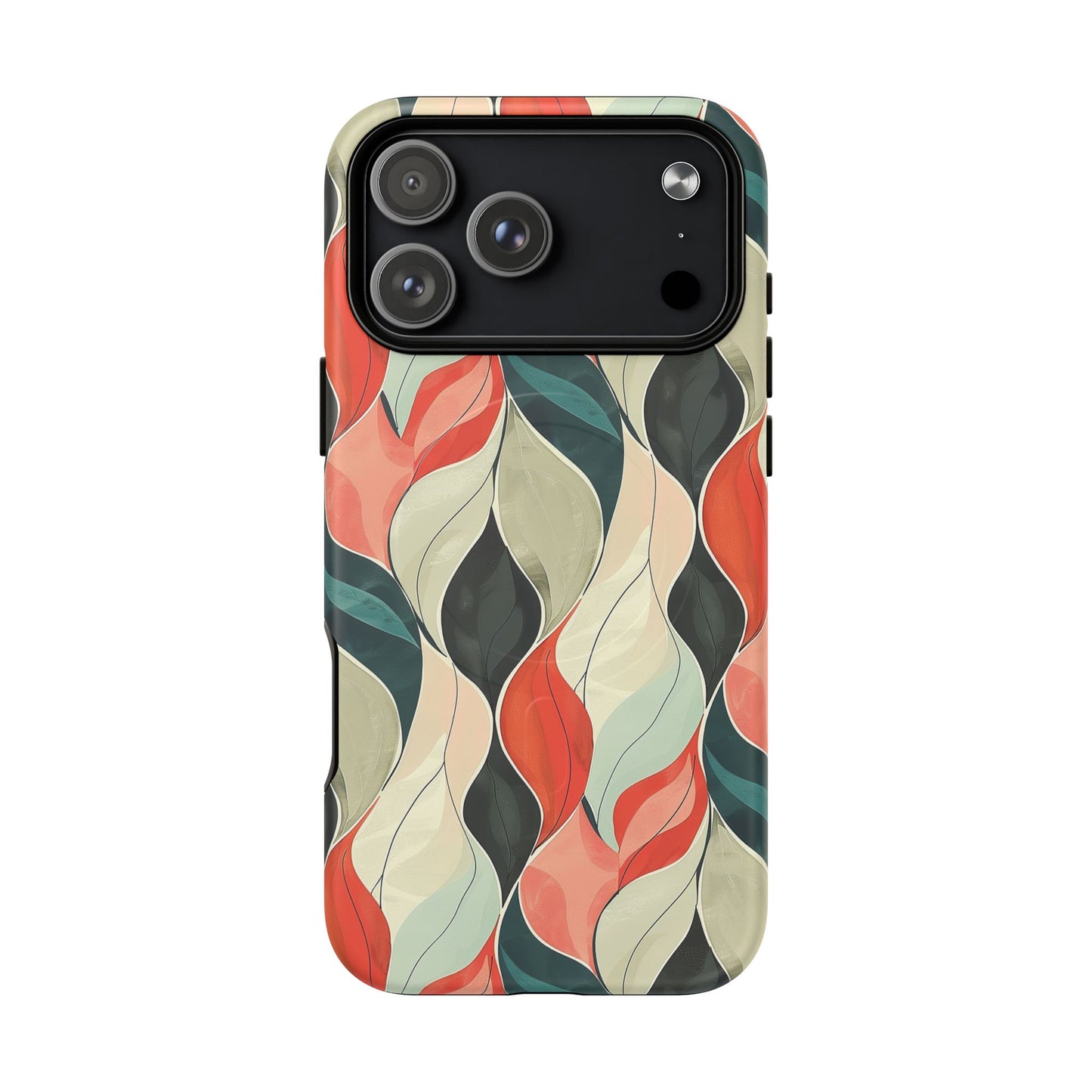 Soft Swirl Floral Tough Magnetic Case