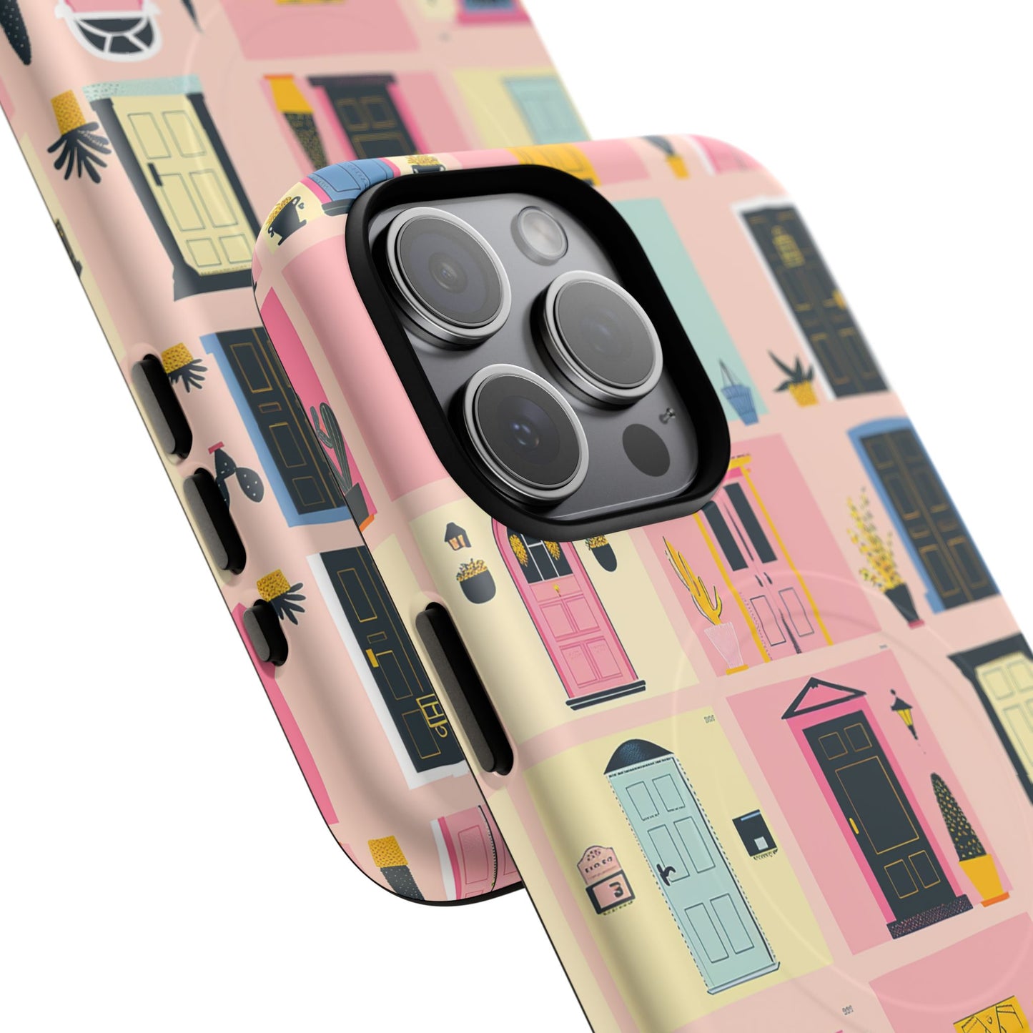 Rosy Entry Tough Magnetic Phone Case