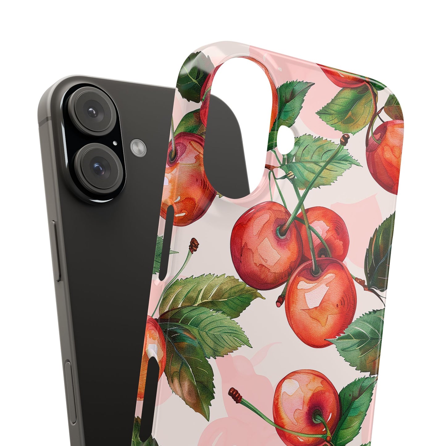 Cherry Wash Phone Snap Case