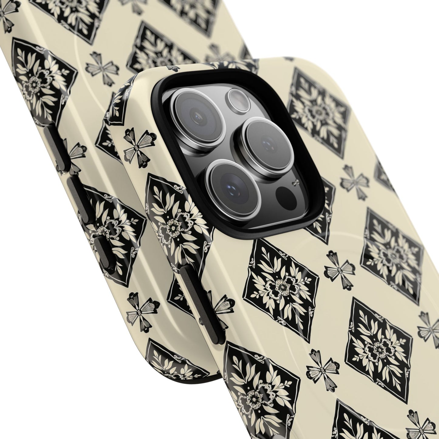 Flora Noir Tough Magnetic Case