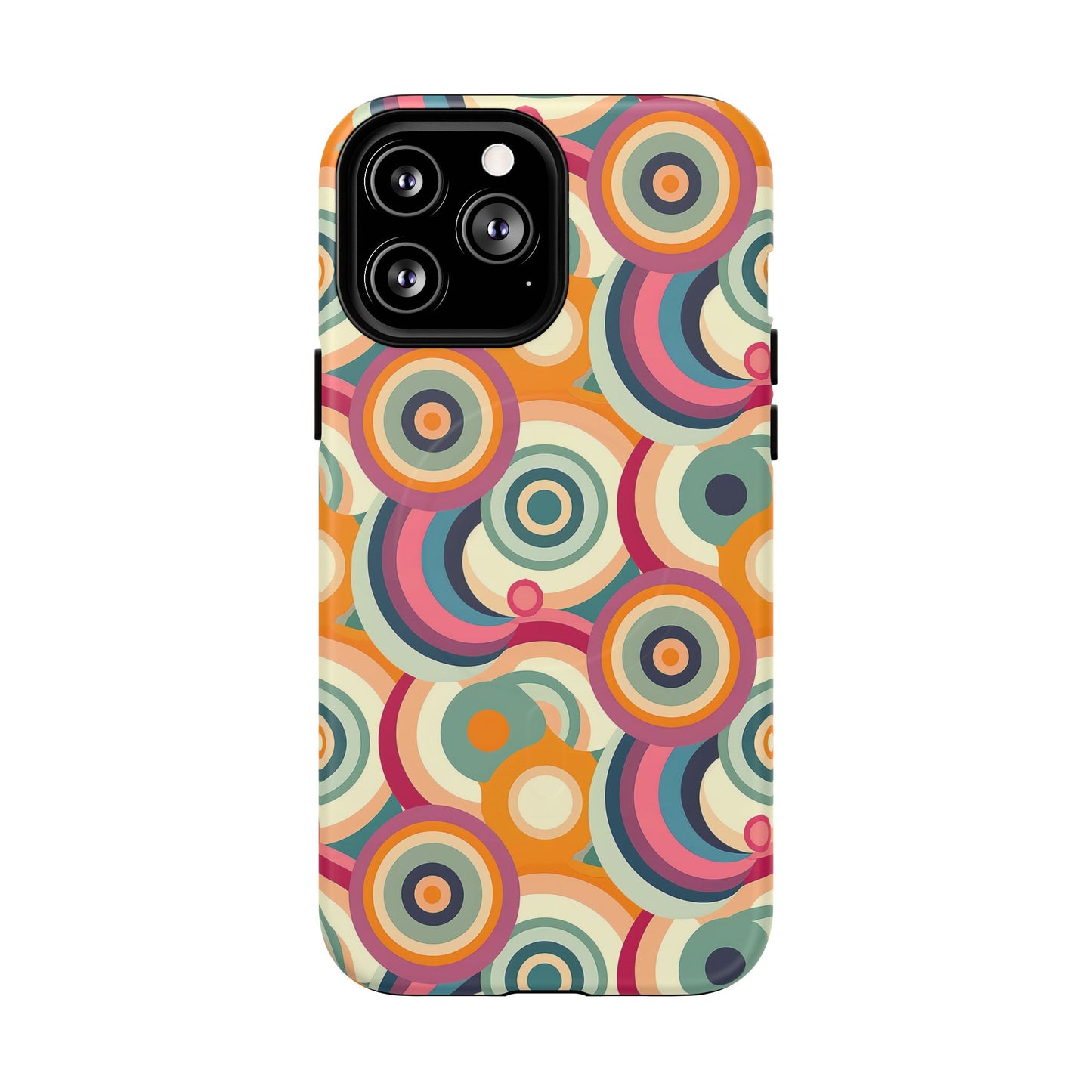 Retro Ripple Tough Magnetic Phone Case