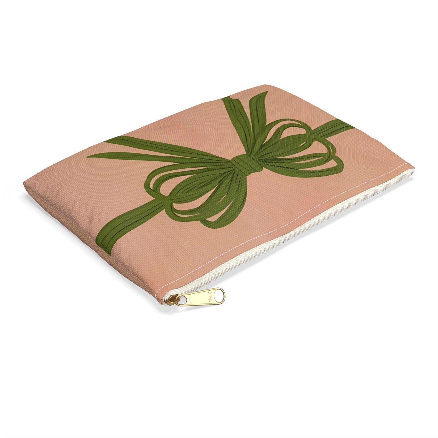 Wrapped Up Bow Design Accessory Pouch