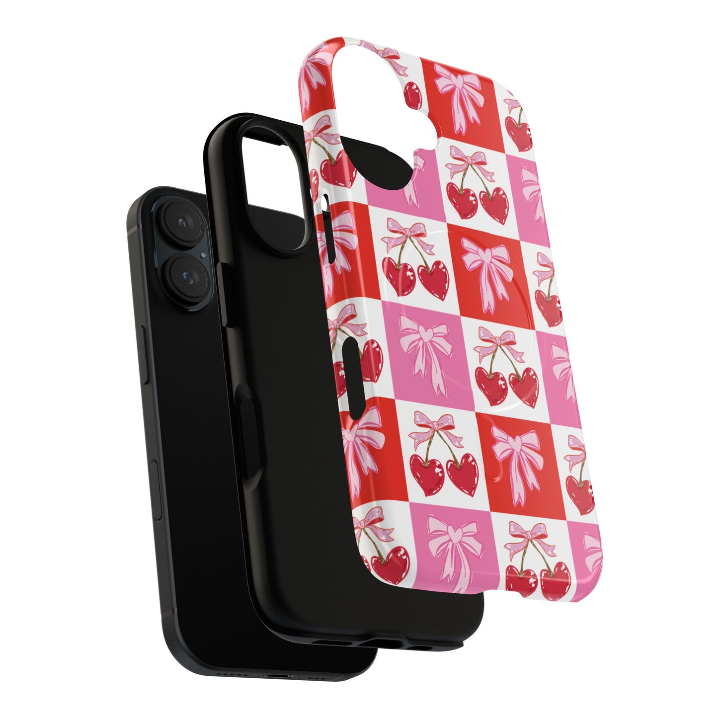 Sweet Pink Coquette Tough Magnetic Phone Case
