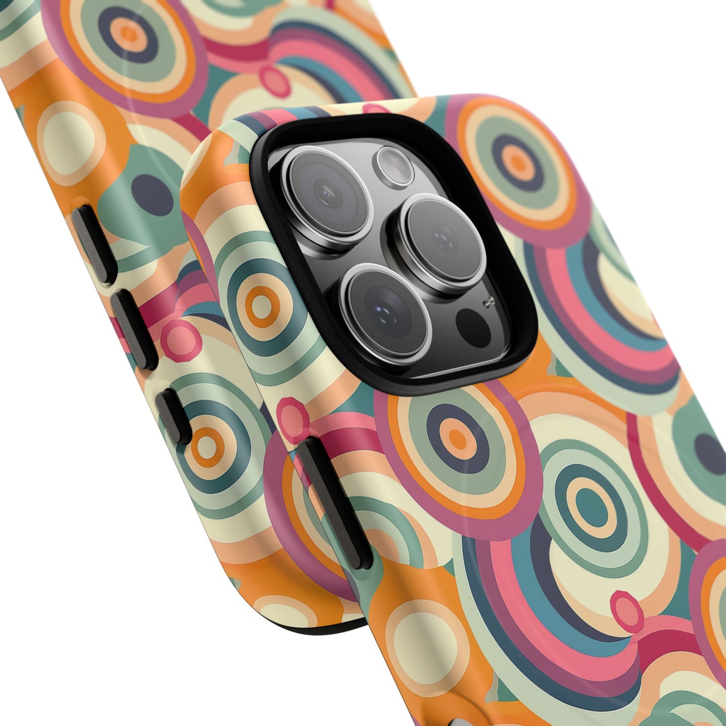 Retro Ripple Tough Magnetic Phone Case