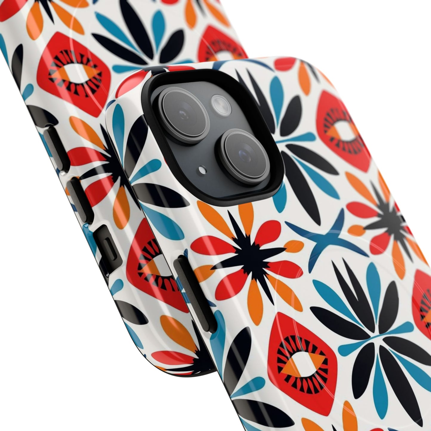 Electric Blooms Tough Magnetic Case
