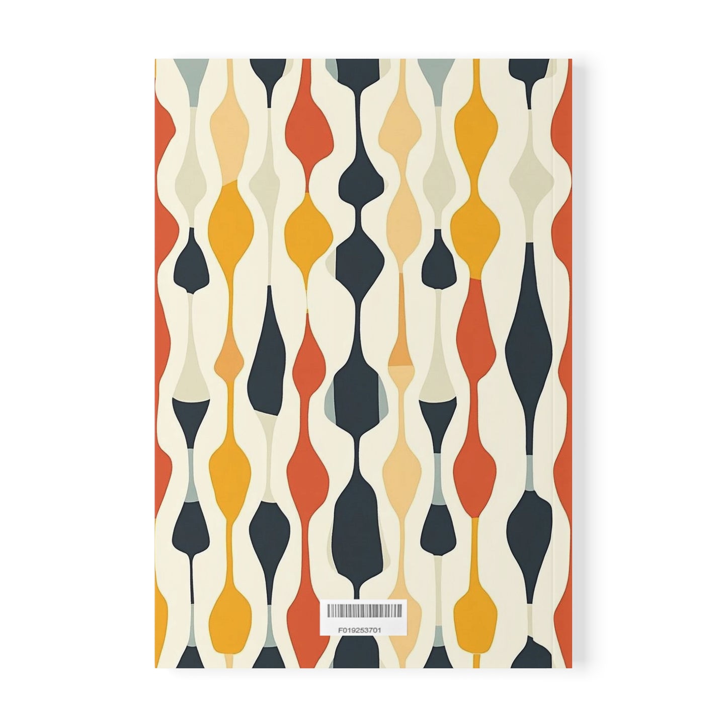 Orbiting Florals Bohemian A5 Softcover Notebook