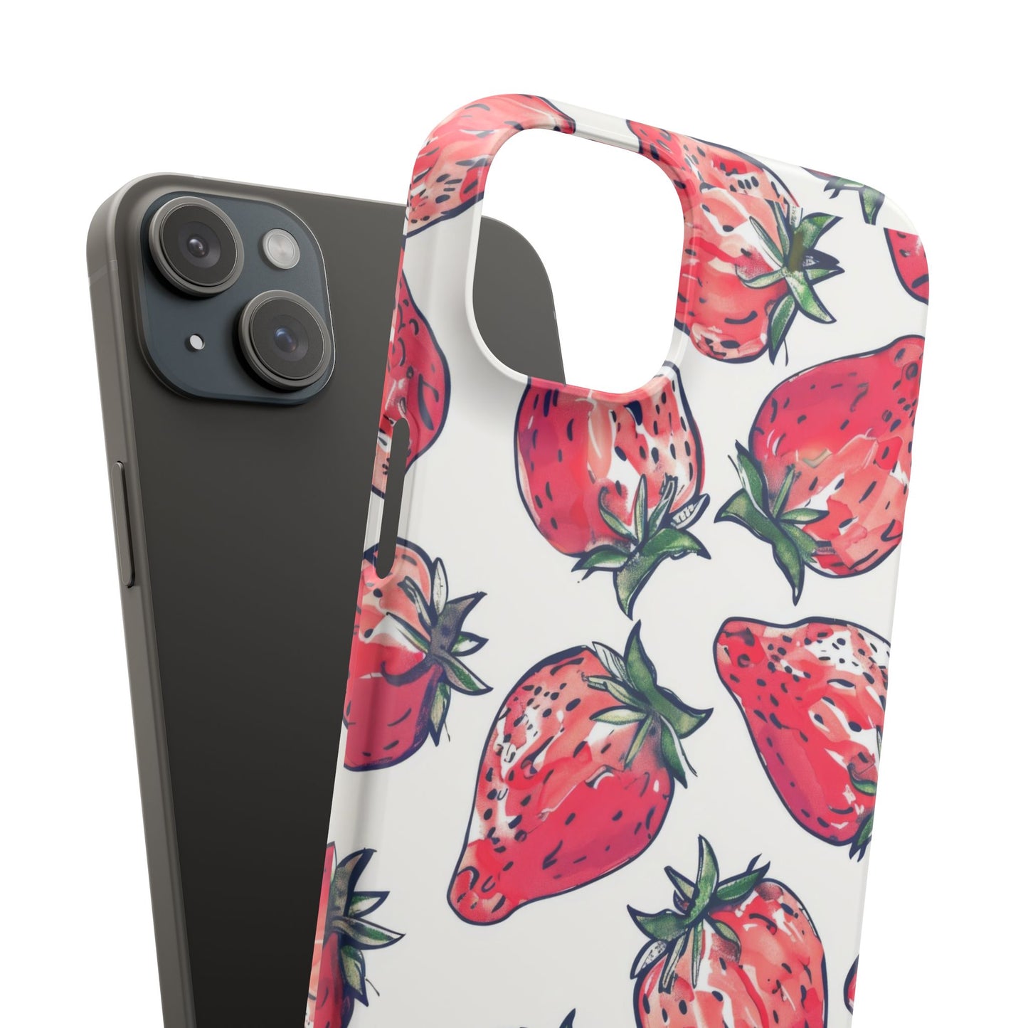Creamy Berry Phone Snap Case