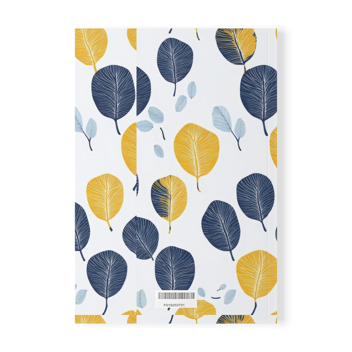 Nordic Canopy - Vibrant Leaf Design A5 Softcover Notebook