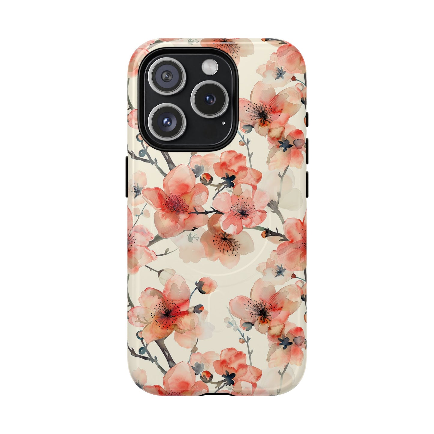 Cherry Veil Tough Magnetic Phone Case