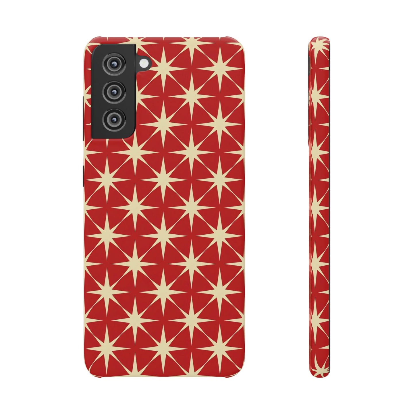 Crimson Star Phone Snap Case