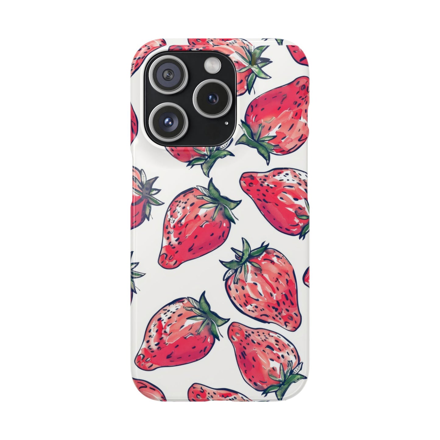 Creamy Berry Phone Snap Case