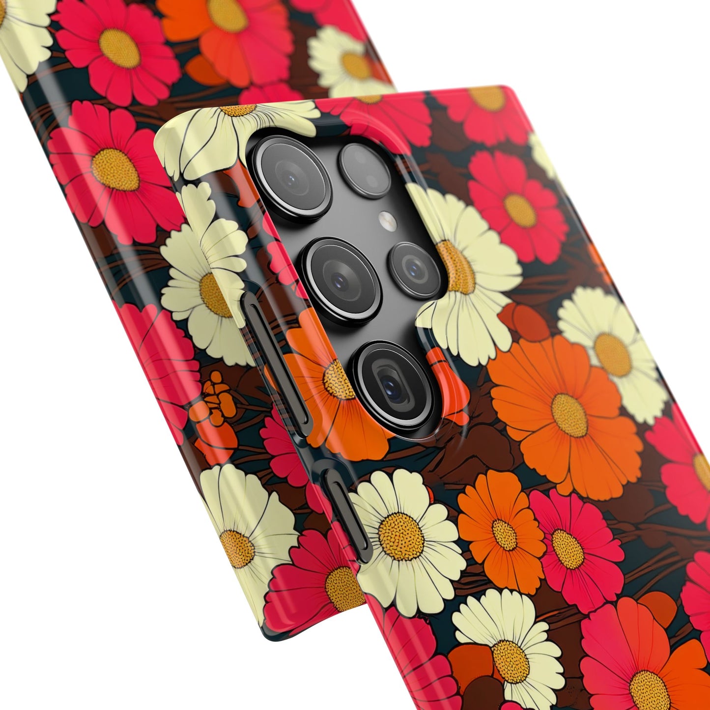 Petal Swing Retro Phone Snap Case