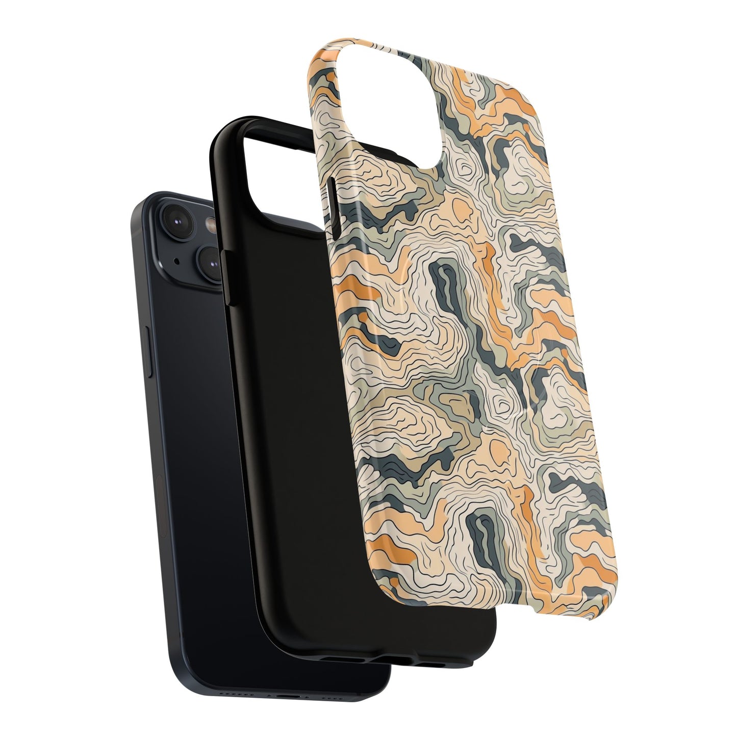 Earthy Abstract Tough Magnetic Phone Case