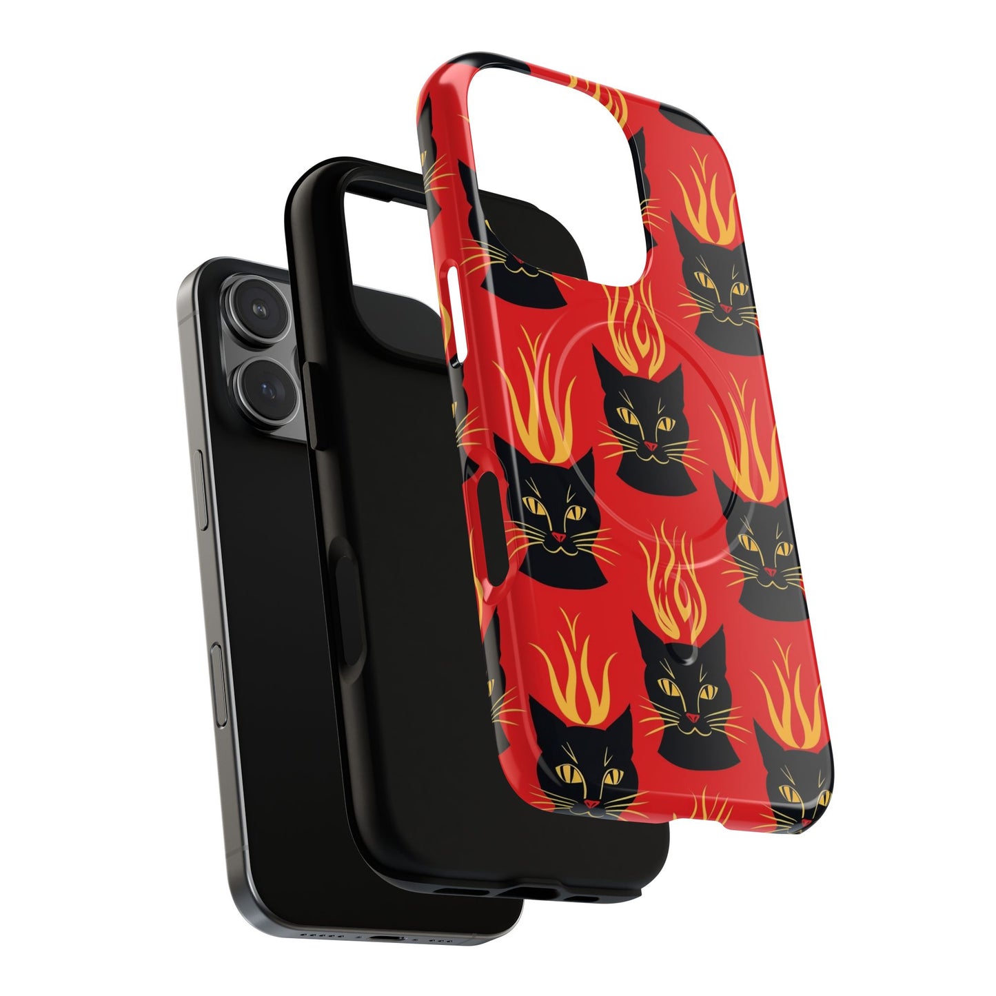 Devil Kitty Tough Magnetic Phone Case