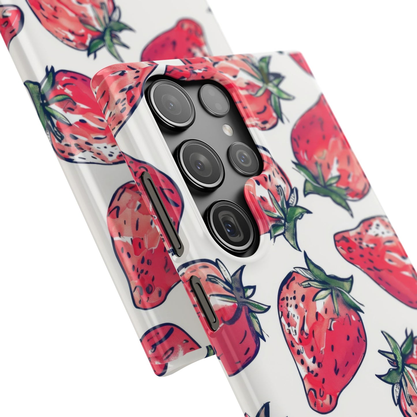 Creamy Berry Phone Snap Case