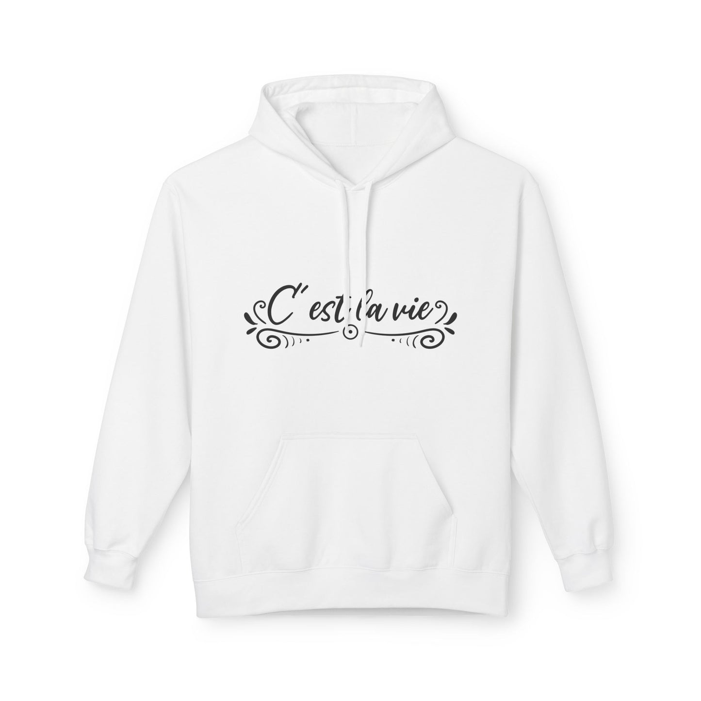 C 'est la Vie Unisex Midweight Softstyle Fleece Hoodie