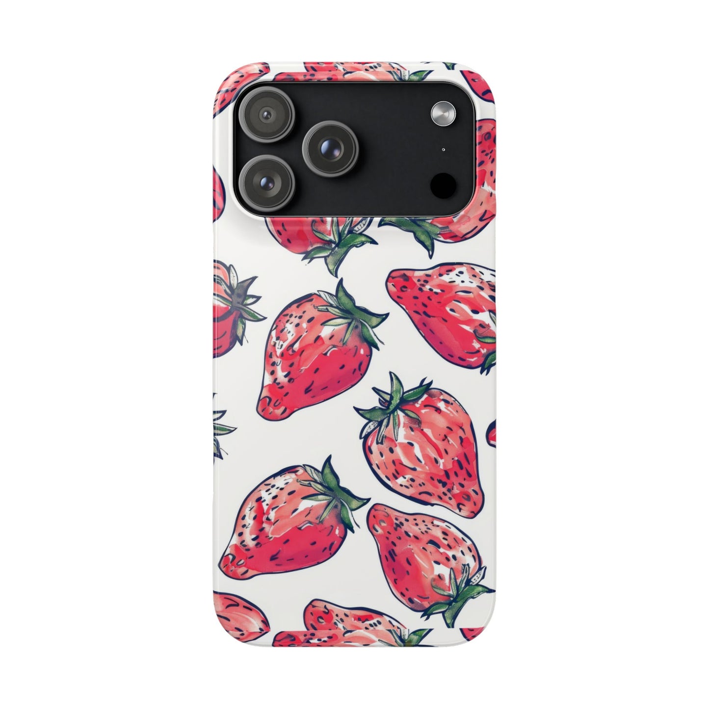 Creamy Berry Phone Snap Case
