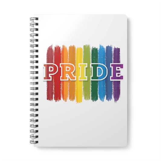 Pride Wirobound Rainbow Notebook