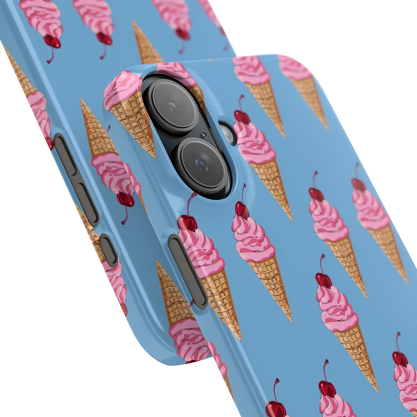 Cherry Swirl Phone Snap Case