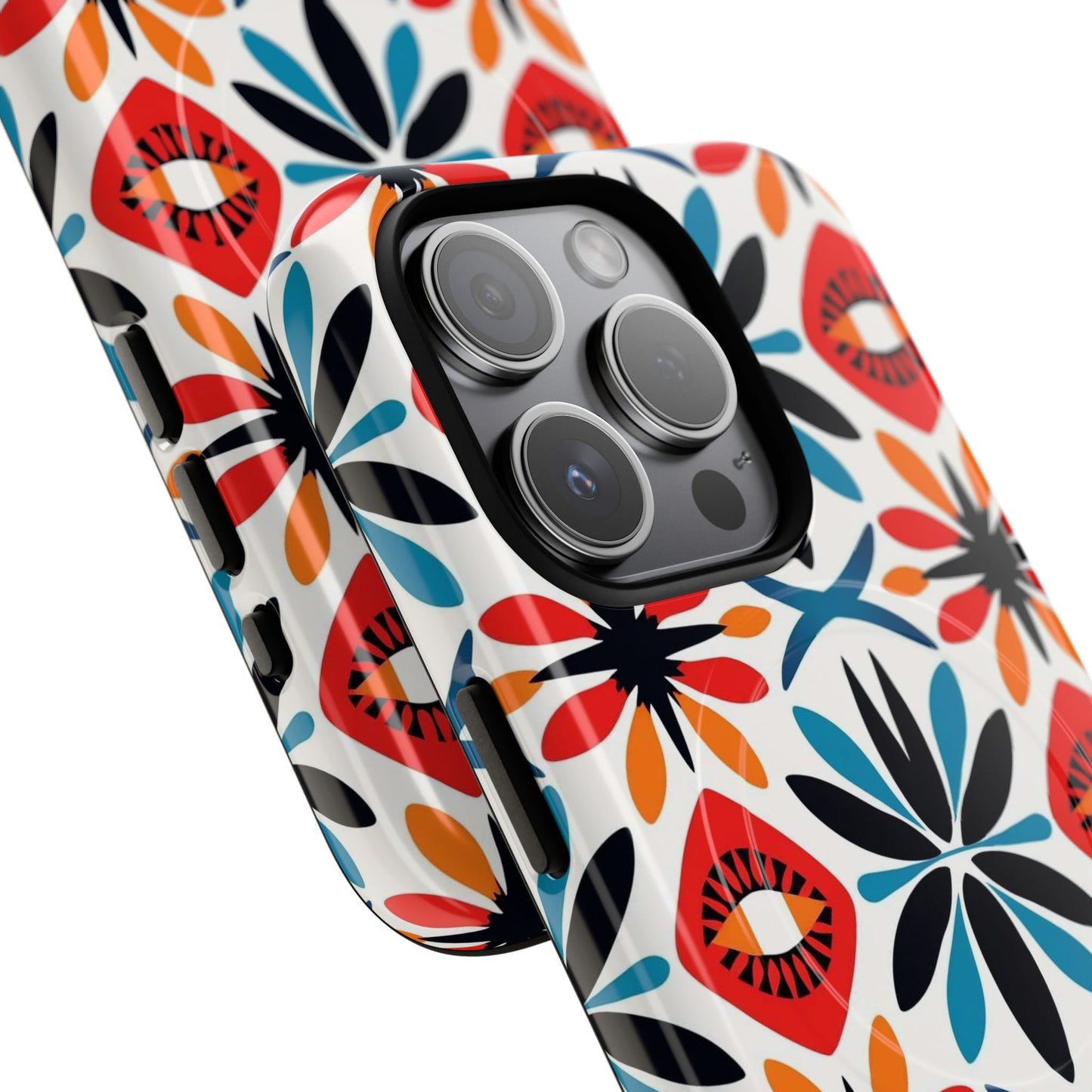 Electric Blooms Tough Magnetic Case