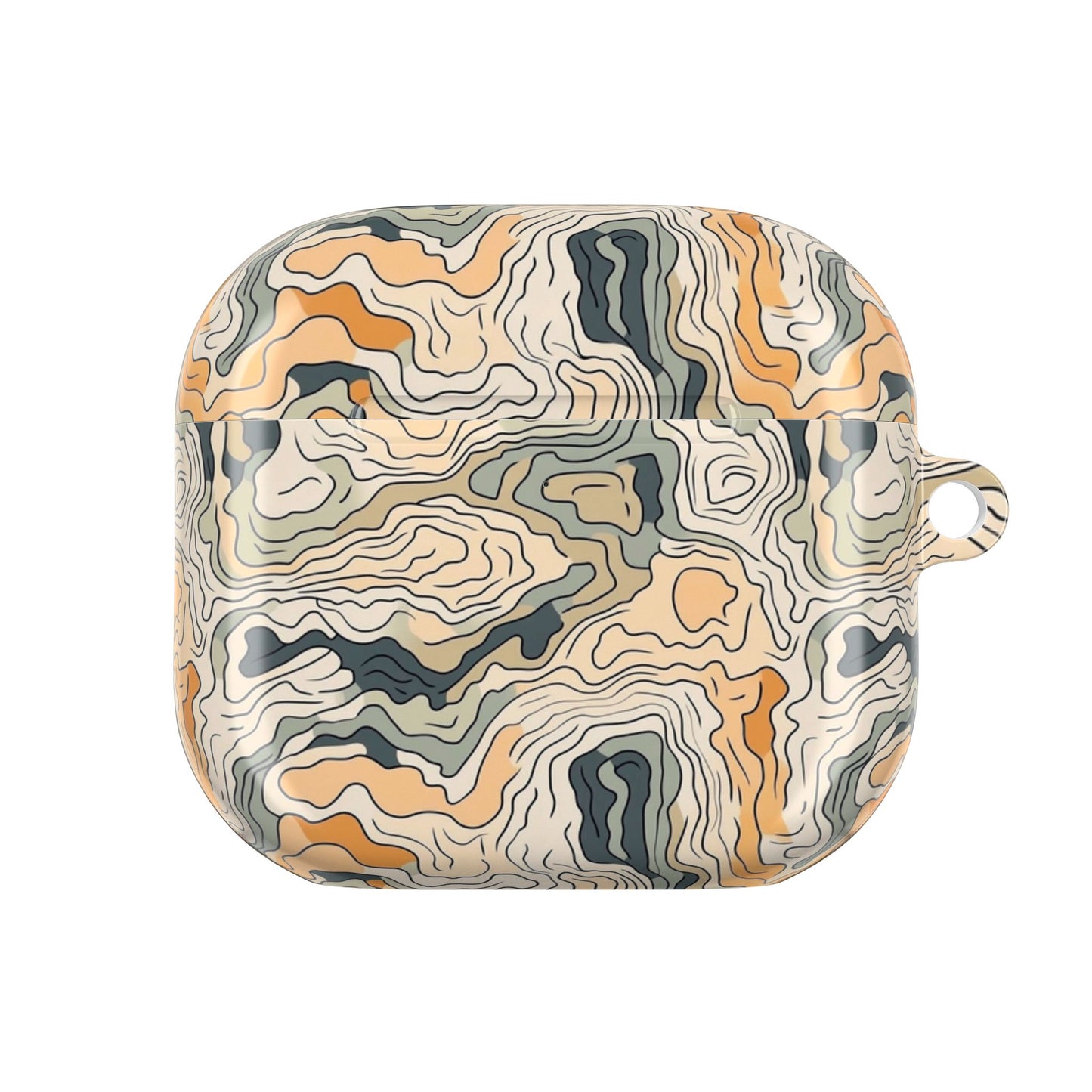 Earthy Abstract AirPod Case