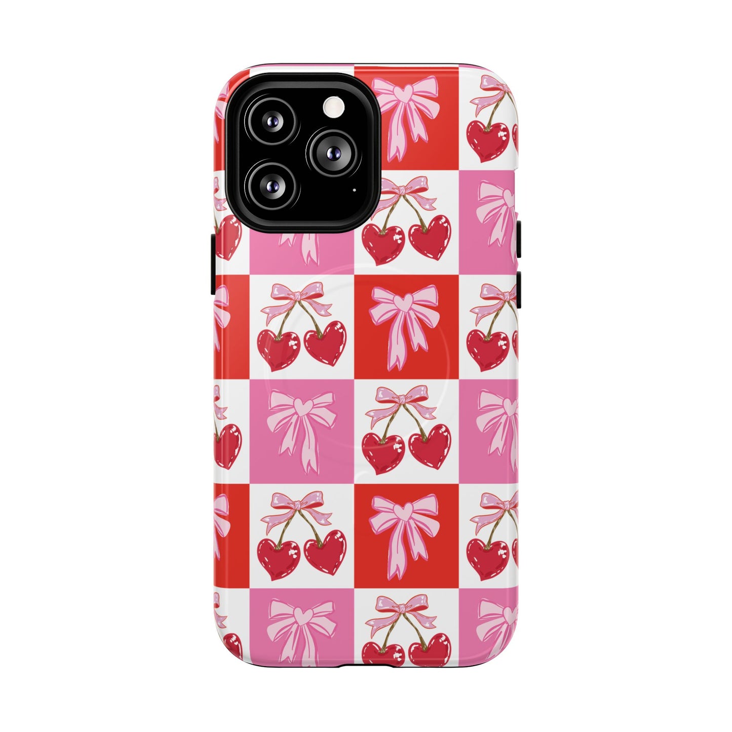 Sweet Pink Coquette Tough Magnetic Phone Case