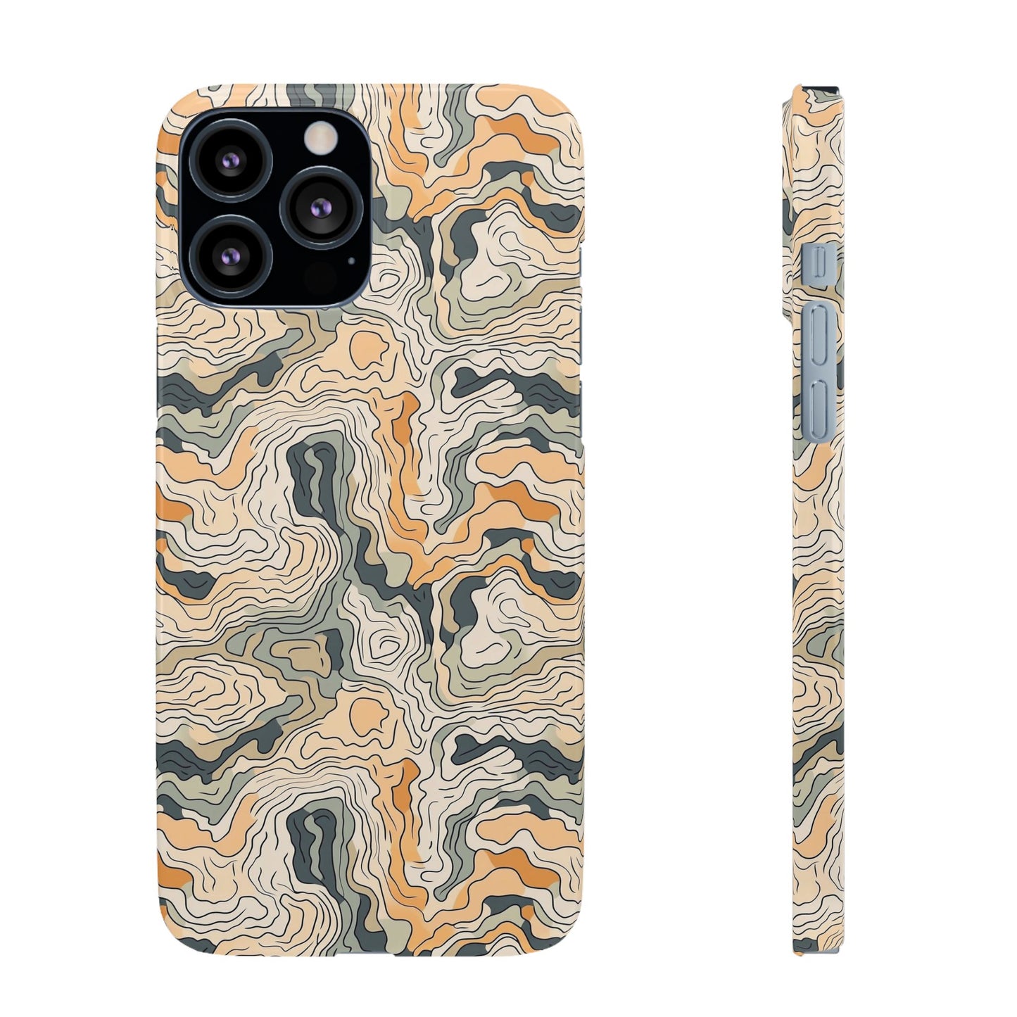 Earthy Abstract Snap Case