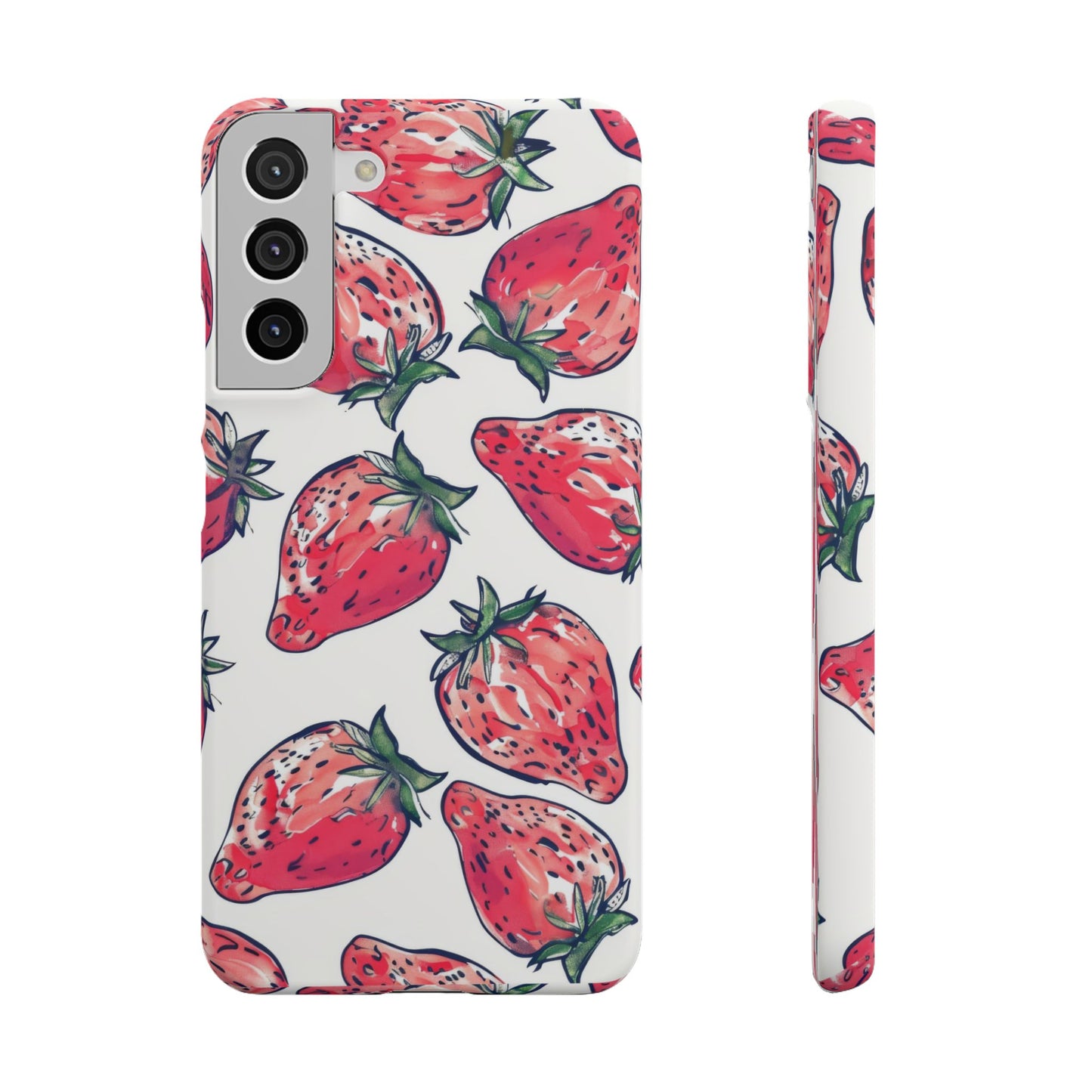 Creamy Berry Phone Snap Case
