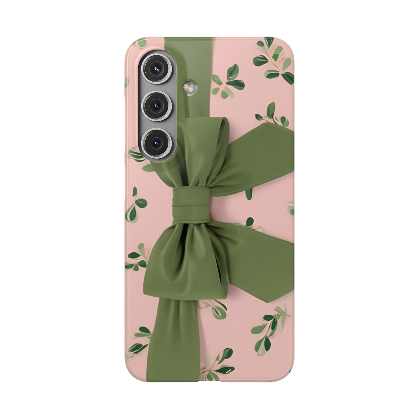 Blushing Bow Snap Case