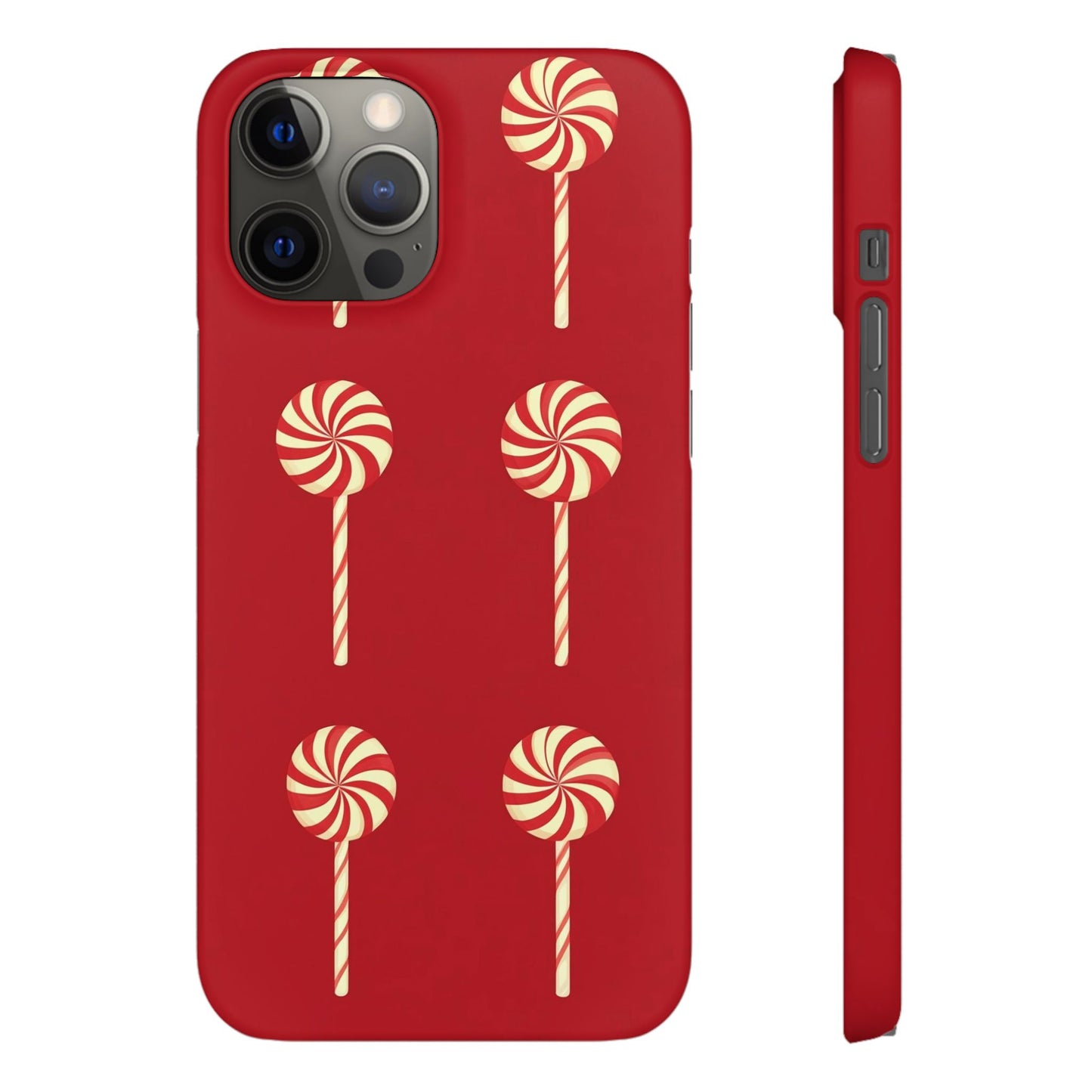 Mint Swirly Phone Snap Case