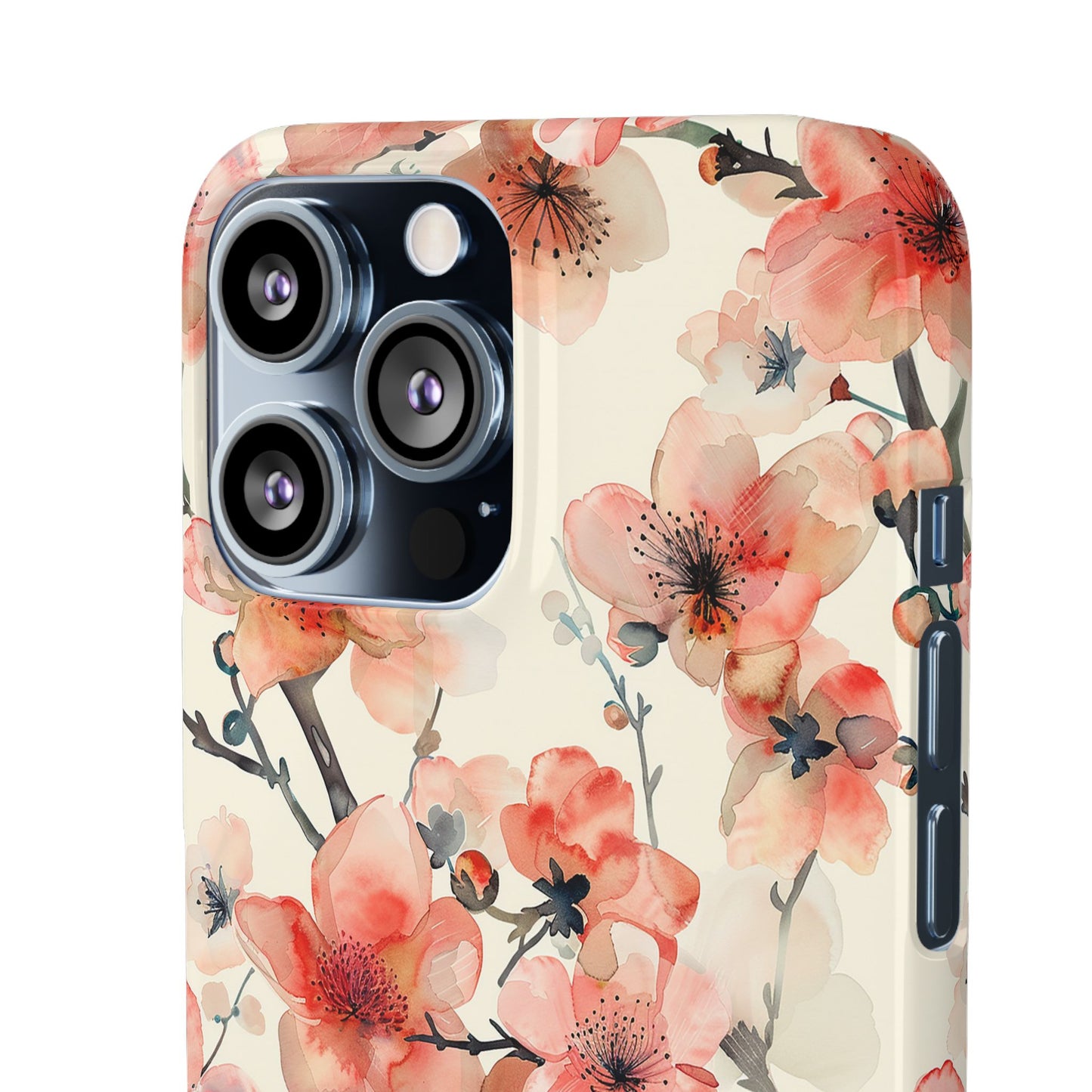 Cherry Veil Phone Snap Case