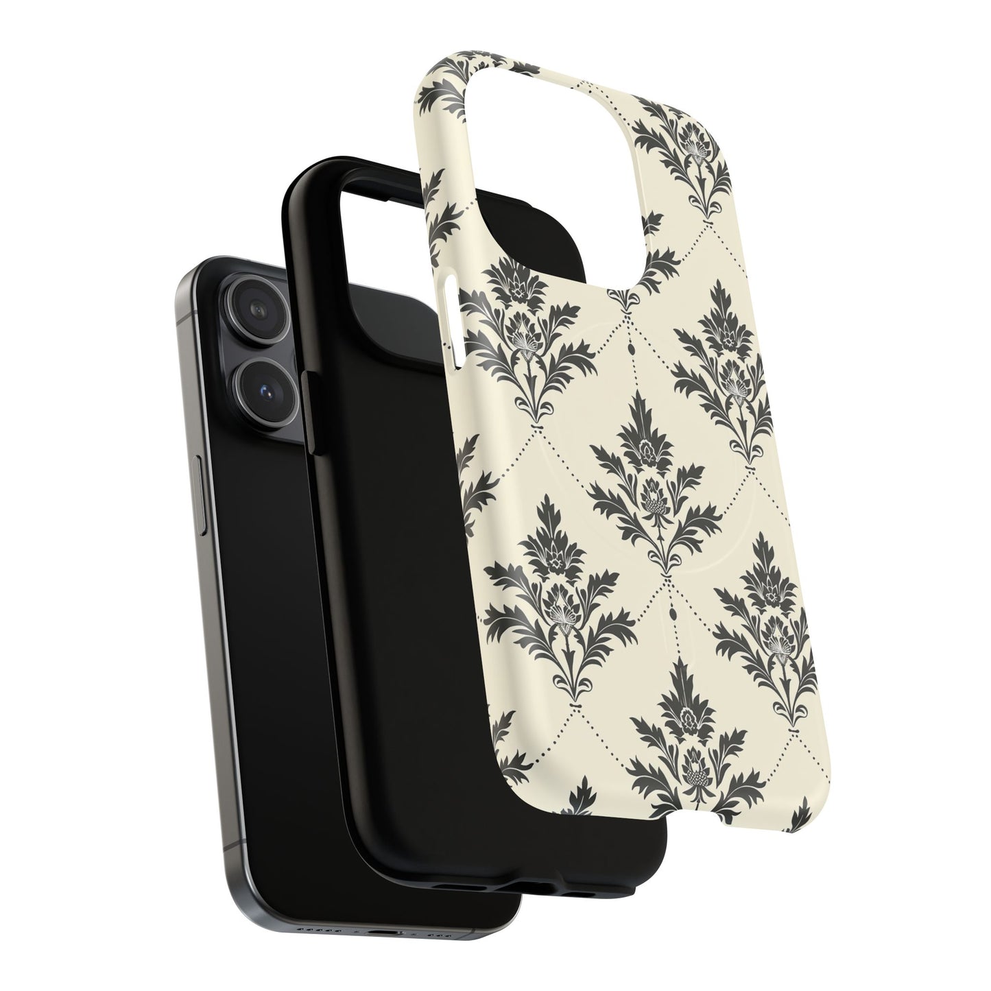 Midnight Damask Tough Magnetic Case