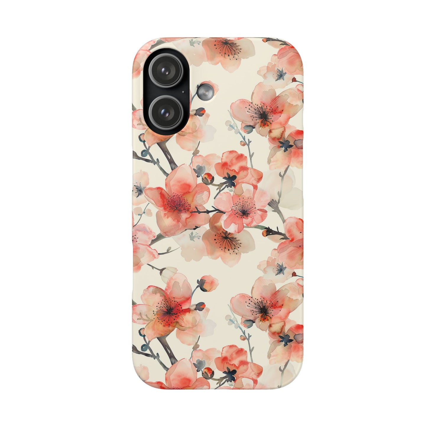 Cherry Veil Phone Snap Case