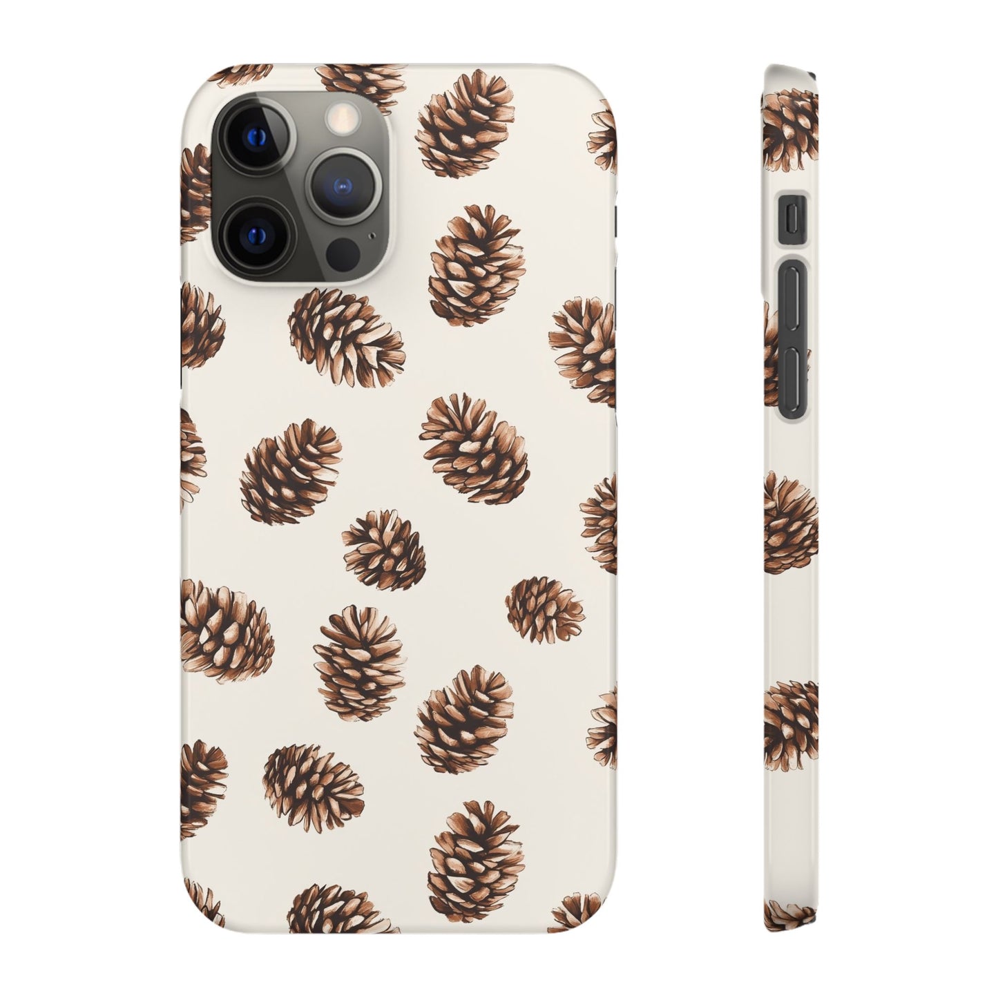 Woodland- Pine Cone Snap Phone Case