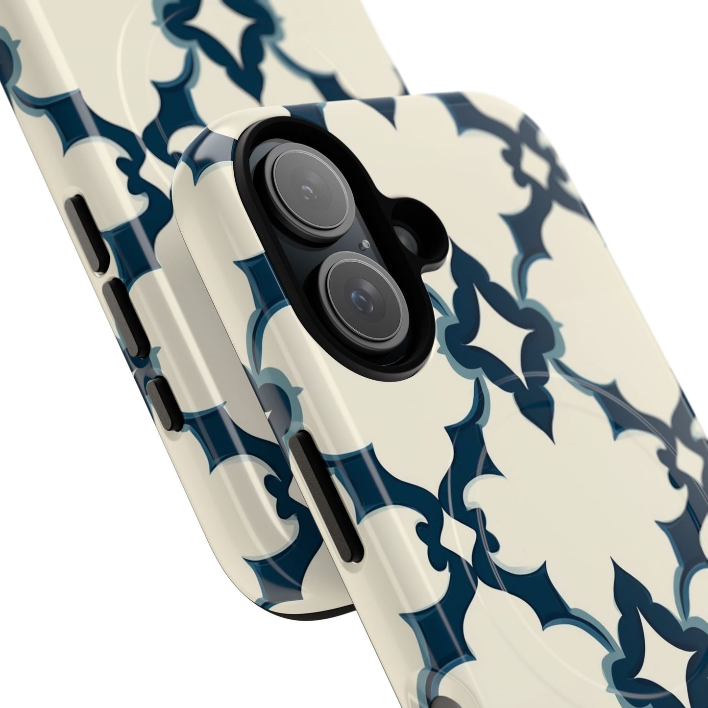Midnight Quatrefoil Tough Magnetic Case