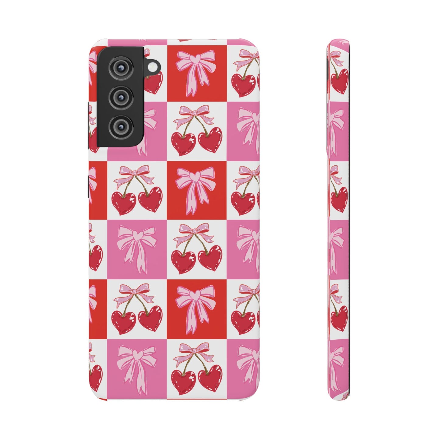 Sweet Pink Coquette Snap Case