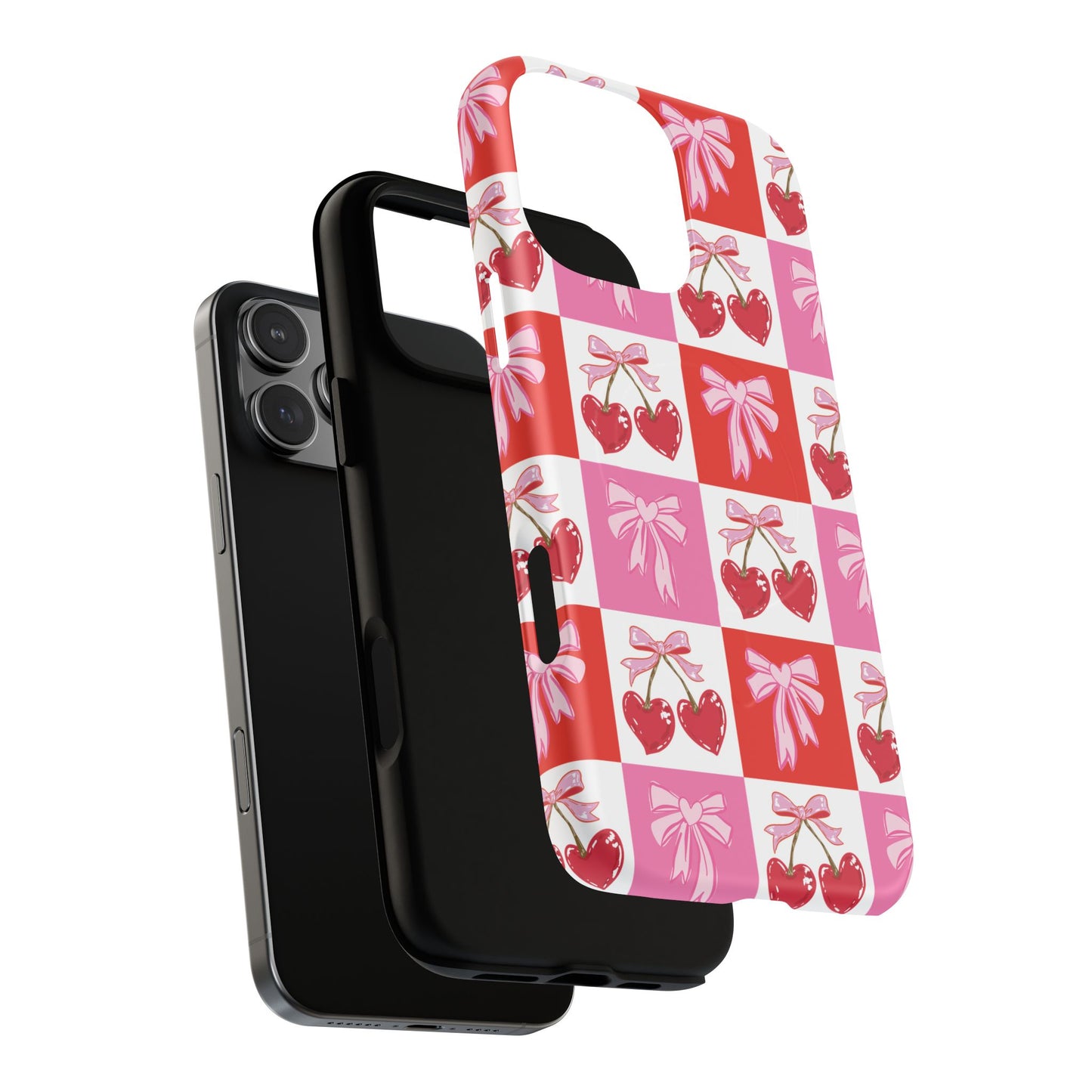 Sweet Pink Coquette Tough Magnetic Phone Case