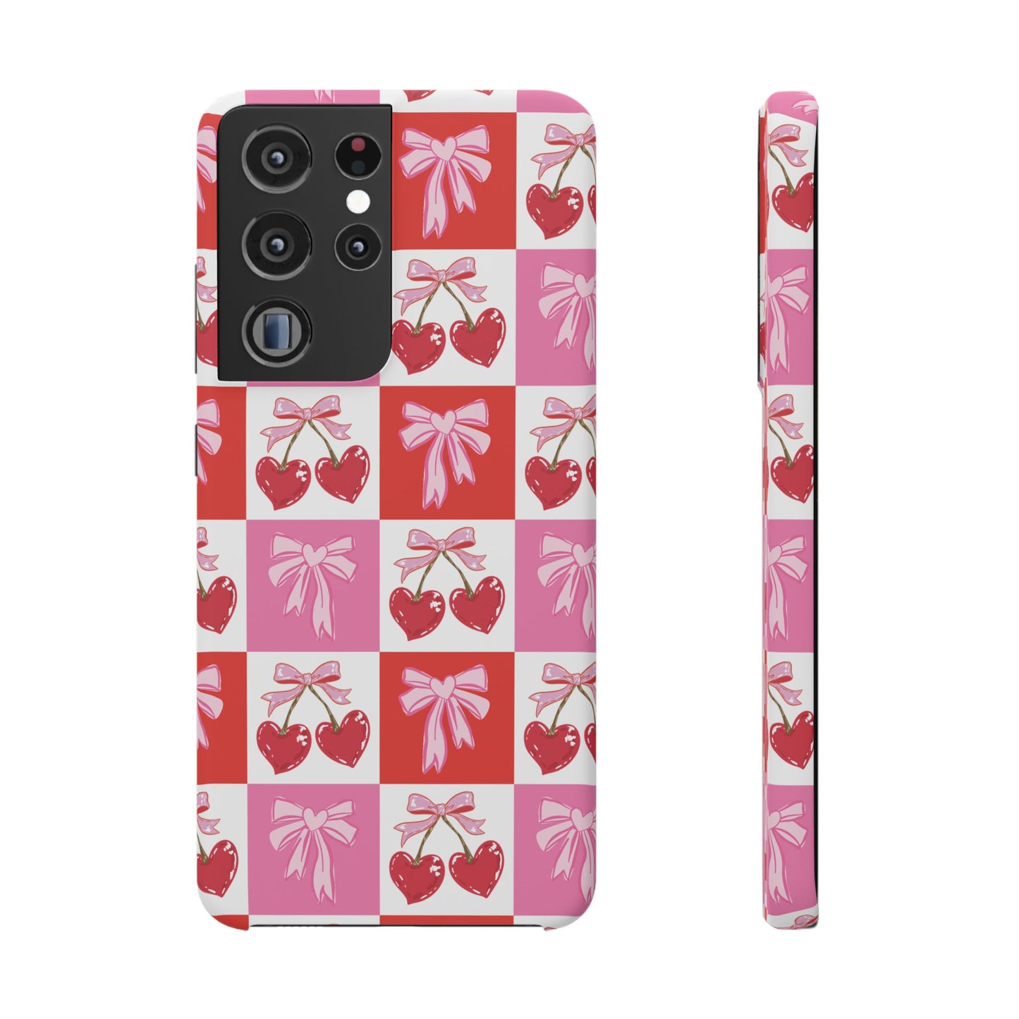 Sweet Pink Coquette Snap Case