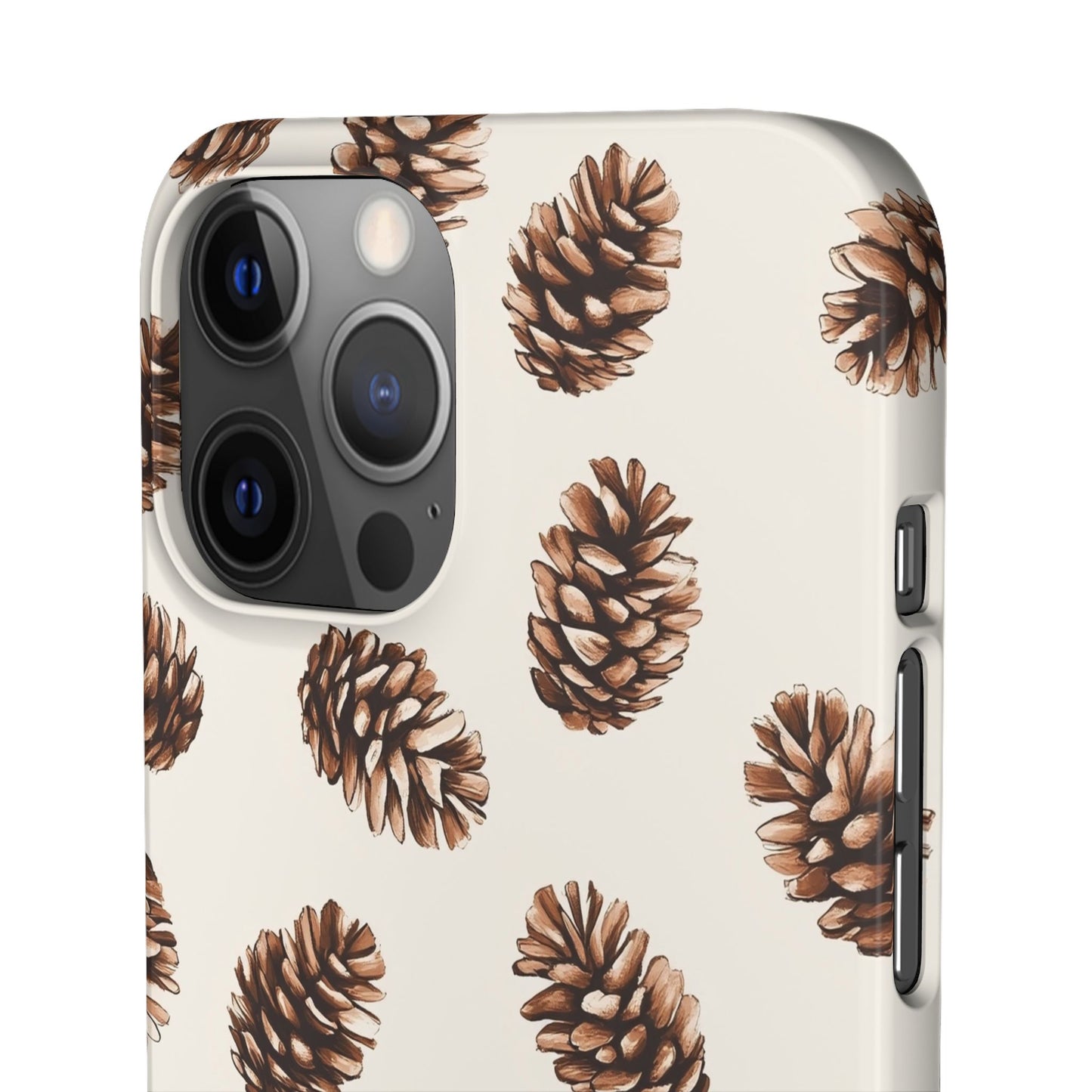 Woodland- Pine Cone Snap Phone Case