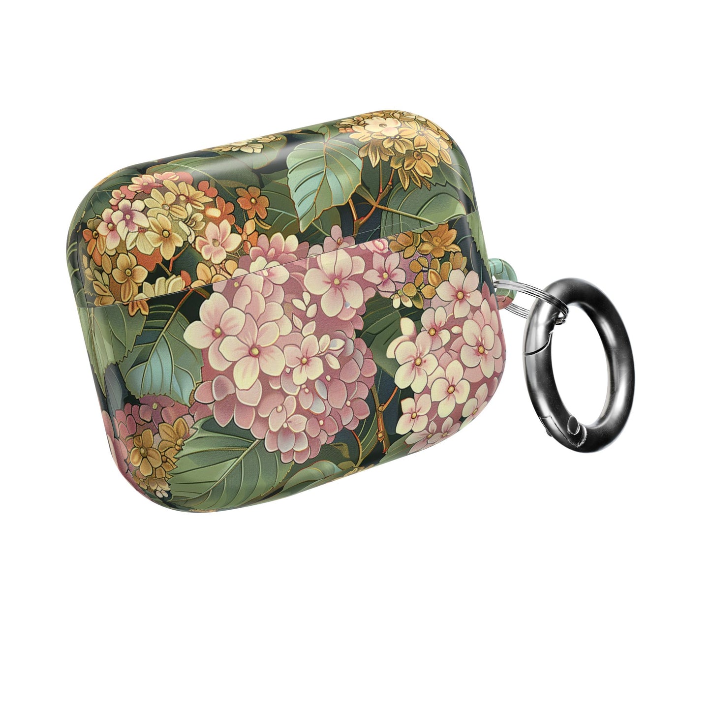 Vintage Hydrangea Floral AirPod Case
