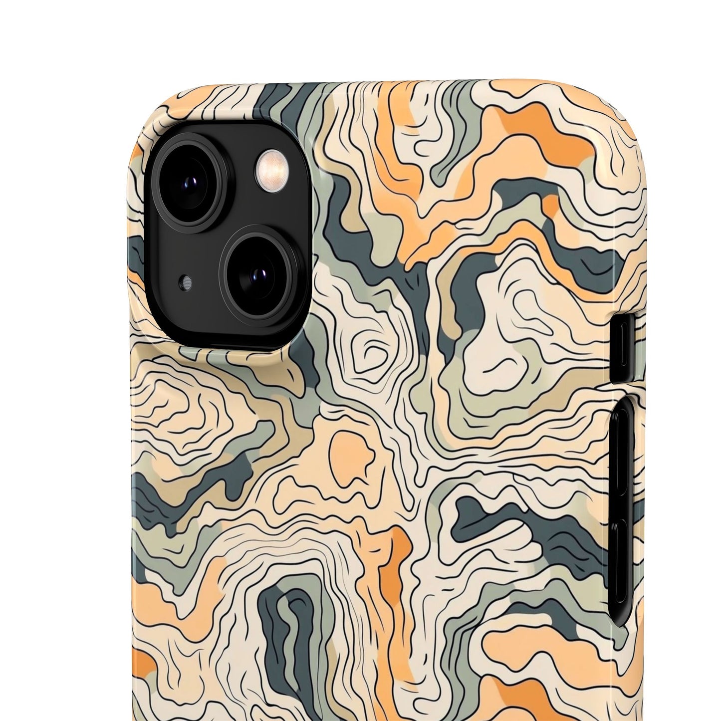 Earthy Abstract Snap Case