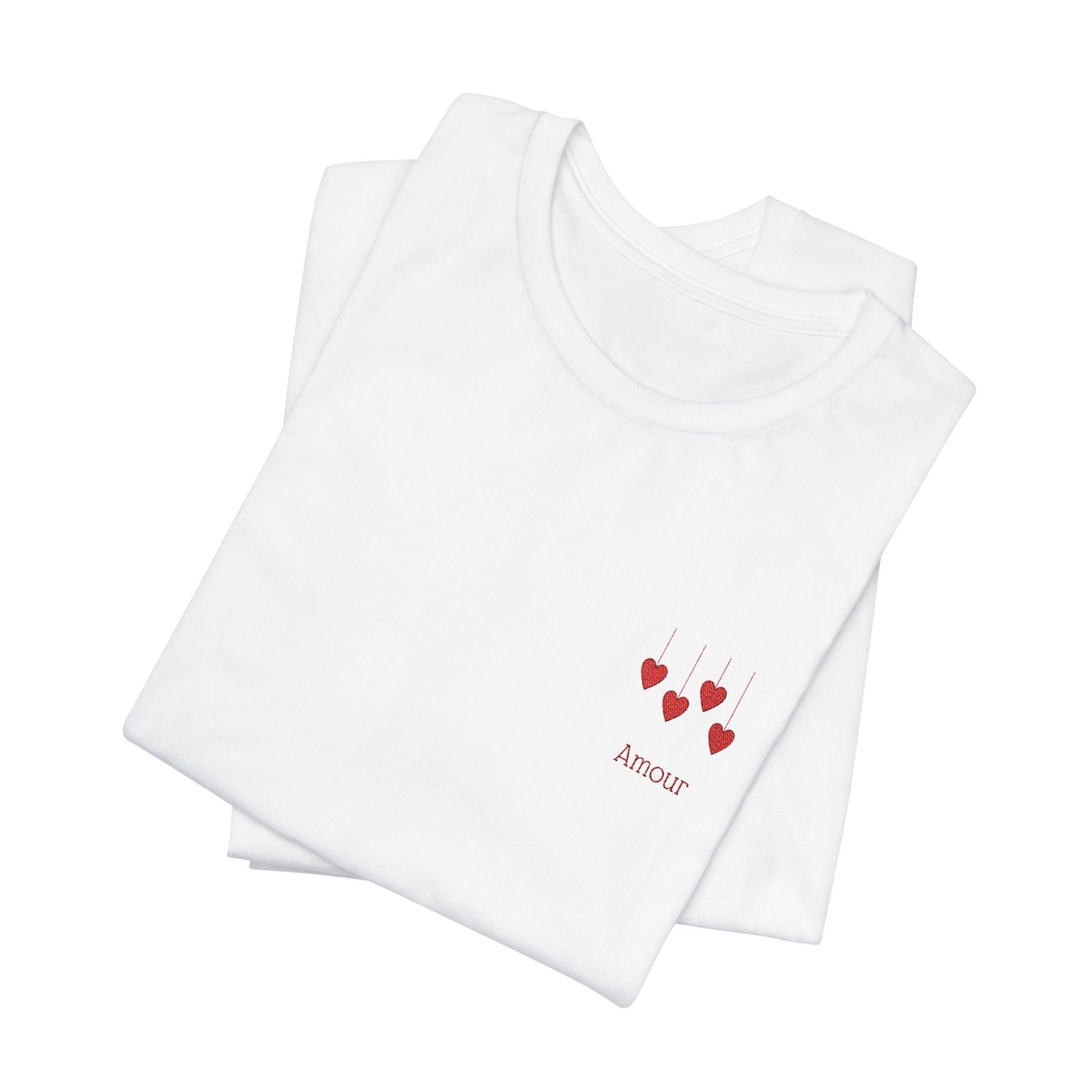 Hanging Hearts Unisex Jersey Short Sleeve Tee